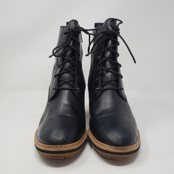 Timberland Women’s Sienna Black Lace-up Boots size 10 - Picture 3 of 8